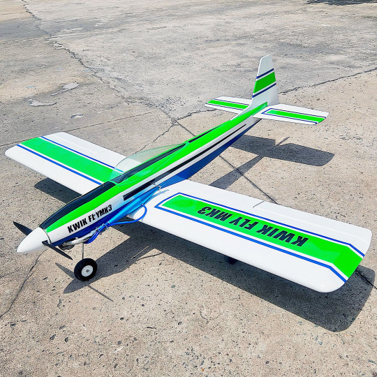 Pattern Kwik Fly MK3 (GP/EP) 1.6m ARF radio-controlled thermal plane, green Pattern Kwik Fly MK3...