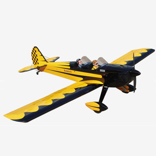 Remote-controlled airplane...