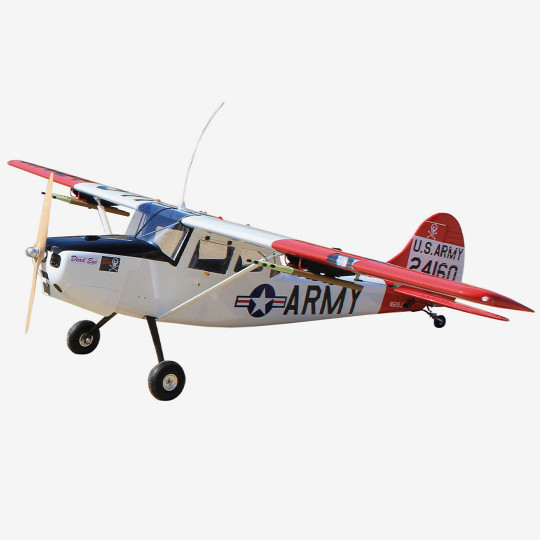 Giant Scale CESSNA BIRD DOG "DeadEye" 70-125cc ARF radio-controlled thermal aircraft Giant Scale CESSNA BIRD DOG...