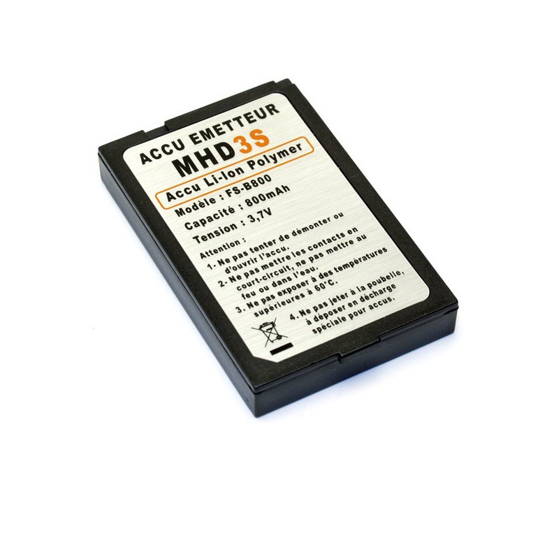 Radio accessory Lipo battery 3.7V TX MHD3S | Scientific-MHD