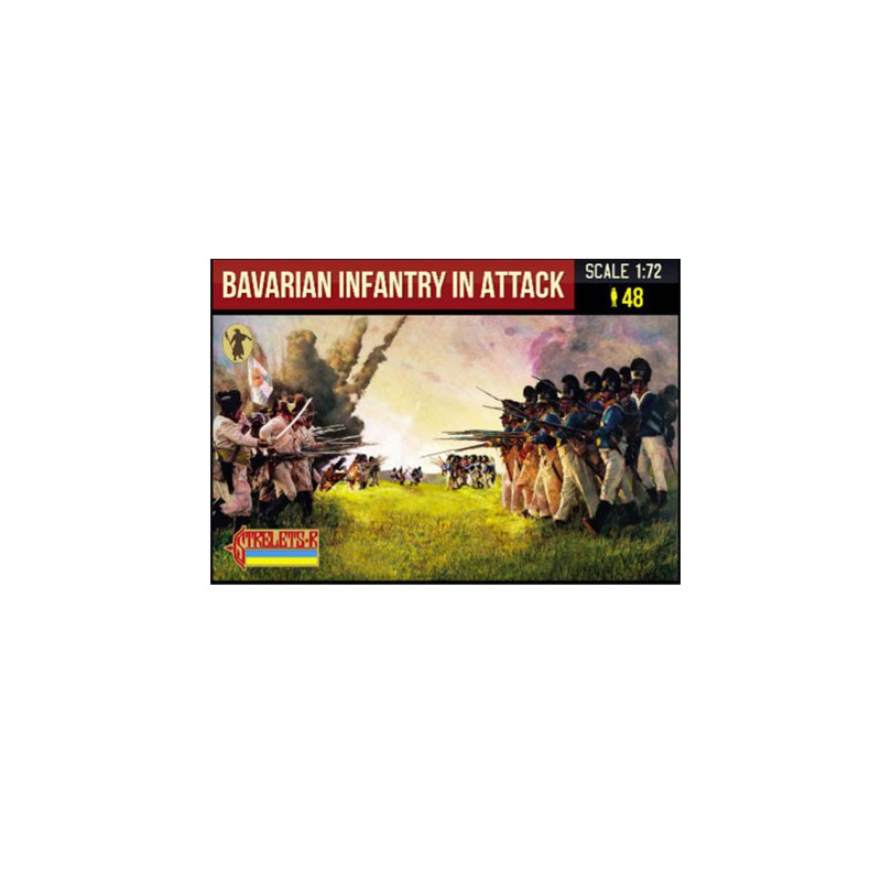 Bavarian infantry in Atack 1/72 figurine | Scientific-MHD
