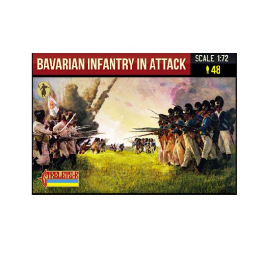 Bavarian infantry in Atack 1/72 figurine | Scientific-MHD