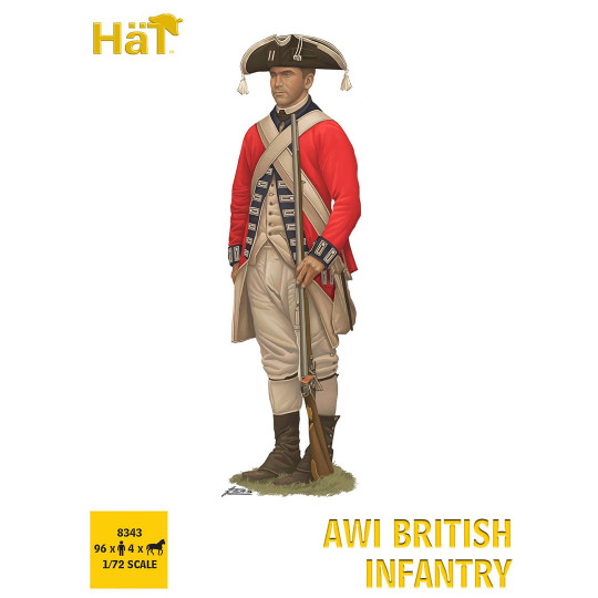 AWI BRITISH INFANTRY figure 1/72 AWI BRITISH INFANTRY figure...
