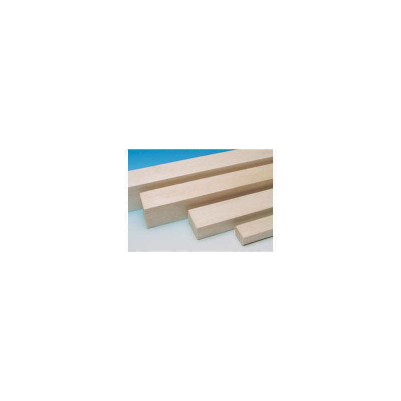 Wood material Balsa Blsa 60x60x1000mm | Scientific-MHD