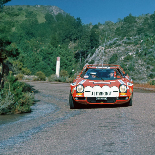 Plastic Model of Lancia...