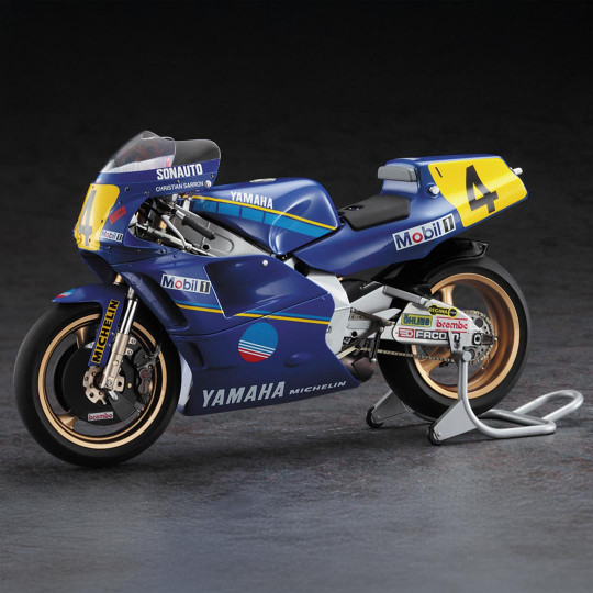 Plastic model motorcycle...