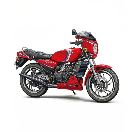 Plastic model motorcycle Yamaha RZ250 (4L3) "YSP specification" w/cowl (1982) 1:12 Plastic model motorcycle...