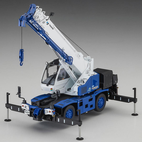 Plastic truck model Tadano rough terrain crane GR-130NL/N Crevo mini G4 "H-type outrigger" 1:35 Plastic truck model Tadano...