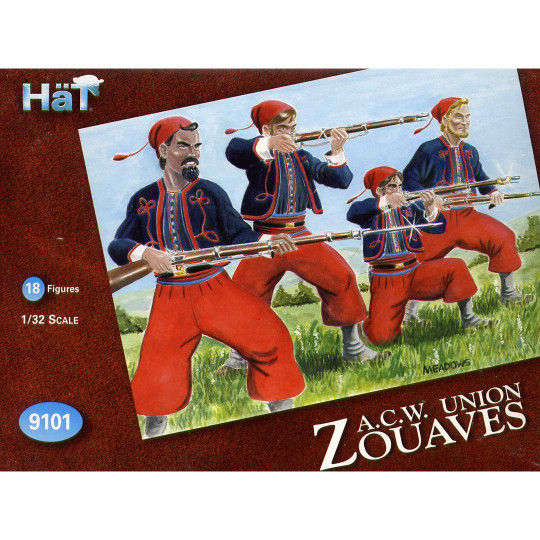 Zouaves 2nd set figurine 1/32