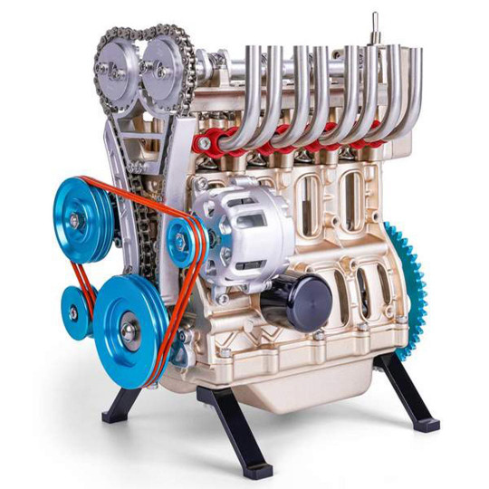 Metal model 4-cylinder engine Metal model 4-cylinder engine