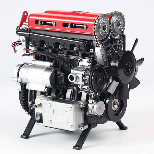 Metal model 4-cylinder turbo engine Metal model 4-cylinder...