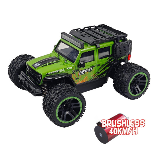 Radio-controlled electric car Micro MHD Extreme Speed Sport Green 1:20 BRUSHLESS RTR Radio-controlled electric...