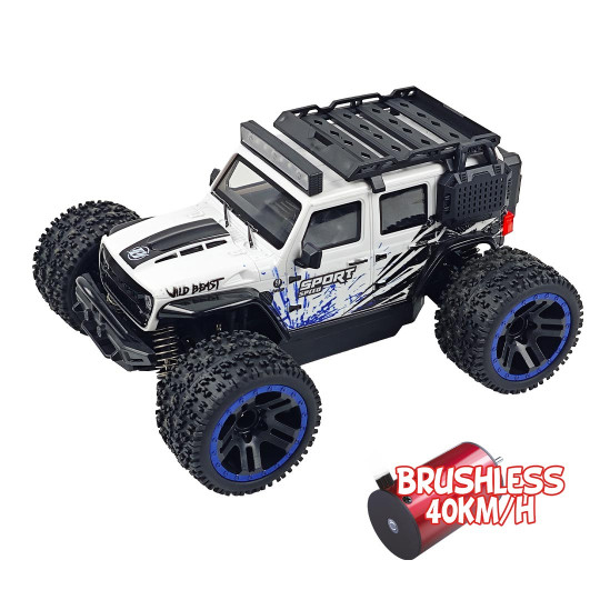 Radio-controlled electric car Micro MHD Extreme Speed Sport White 1:20 BRUSHLESS RTR Radio-controlled electric...
