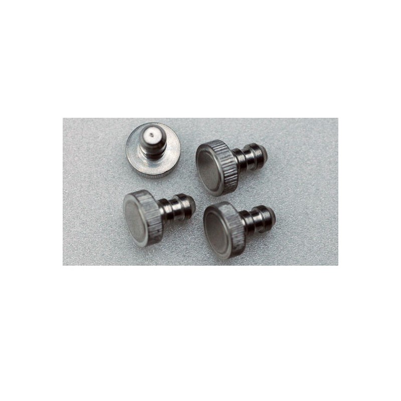 Embedded accessory aluminum caps for hoses (4 pcs) | Scientific-MHD