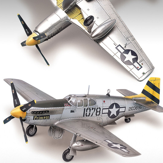 P-51C Mustang 1/72 plastic...