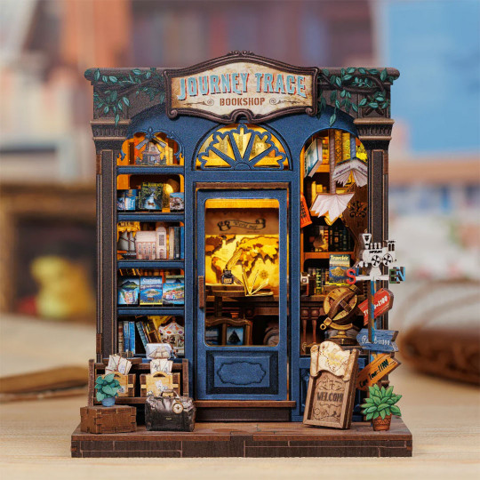 Puzzle 3D Book Nook Journey Trace Bookshop Puzzle 3D Book Nook Journey...