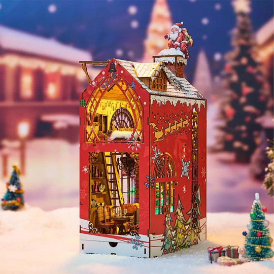 Puzzle 3D Book Nook SONG OF THE SNOW NIGHT Puzzle 3D Book Nook SONG OF...