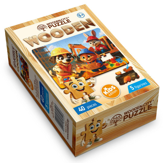 Happy Team Kids Puzzle 40/5...