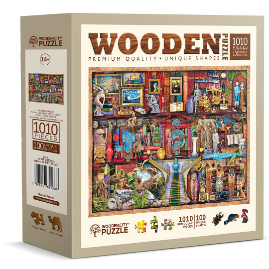 Museum Shelf Vintage puzzle 1010/100 Wooden City Museum Shelf Vintage puzzle...