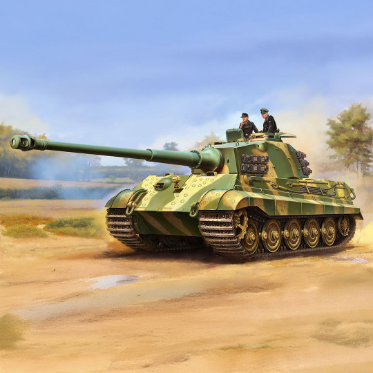 Plastic model tank...