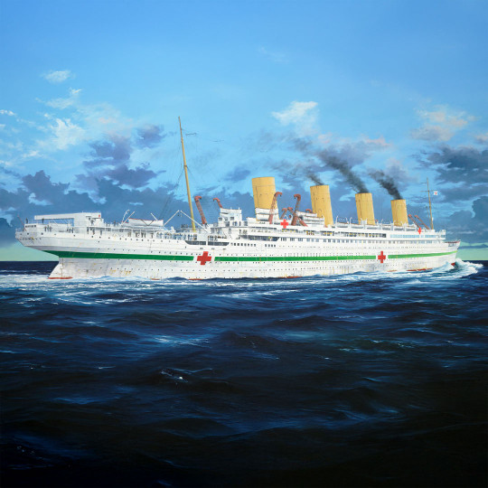 Plastic Model Ship H.M.H.S....