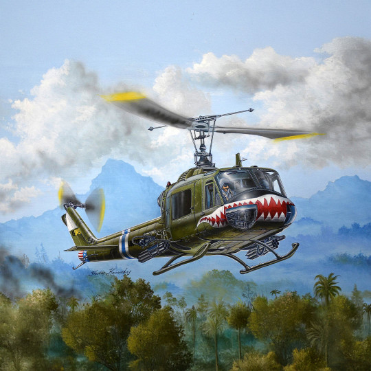 UH-1B Huey - Gunship...