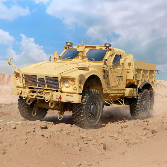 Plastic Model Truck M-ATV...