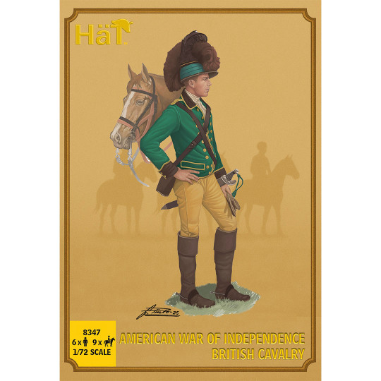 AWI BRITISH CAVALRY figure...