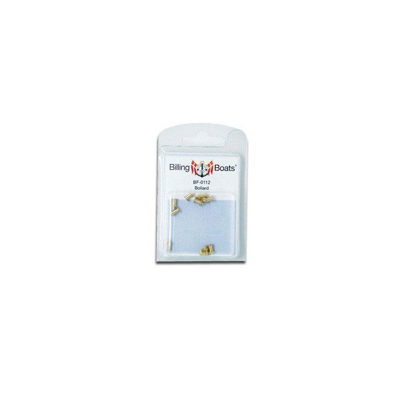 Brass Cabstans Bask Boat 5x9mm (10pcs) | Scientific-MHD