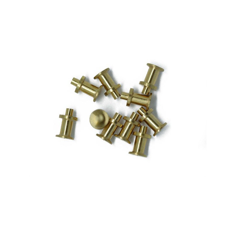 Brass Cabstans Bask Boat 5x9mm (10pcs) | Scientific-MHD