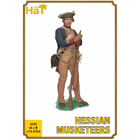 HESSIAN MUSKETEERS 1:72 figure