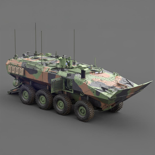 Plastic model of amphibious...