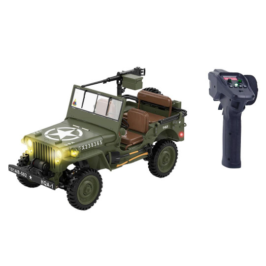 Army green Jeep Willys...