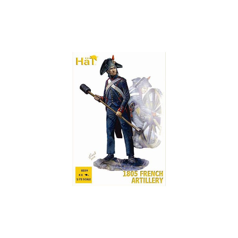 French artillery figurine 1805 1/72 | Scientific-MHD