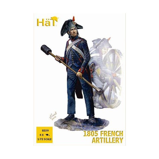 French artillery figurine 1805 1/72 | Scientific-MHD