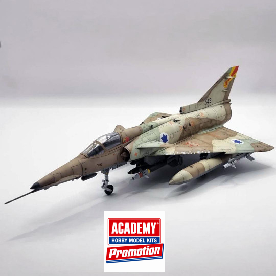 Model airplane IAI Kfir...