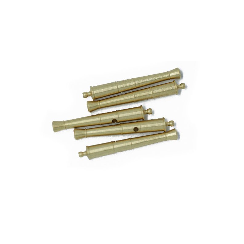 Brass cannons in 5x31mm brass guns (5pcs) | Scientific-MHD