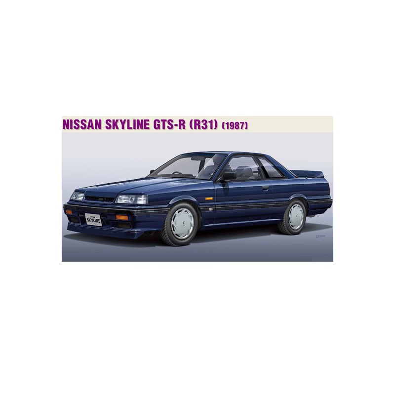 Nissan Skyline GTS-R plastic carpet (R31) at 1/24 | Scientific-MHD