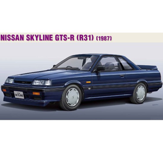 Nissan Skyline GTS-R plastic carpet (R31) at 1/24 Nissan Skyline GTS-R plastic carpet (R31) at 1/24 | Scientific-MHD