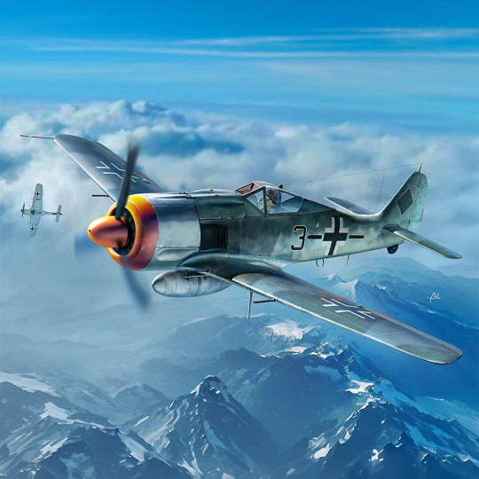 Plastic model of Focke-Wulf...