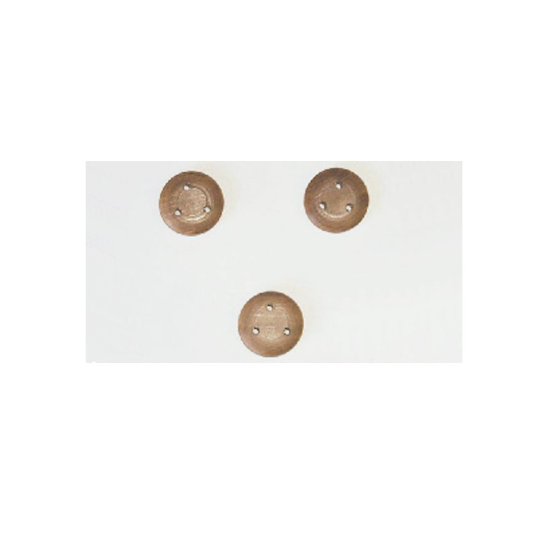 Boat accommodation cap of sheep in walnut, diam. 3.5mm | Scientific-MHD