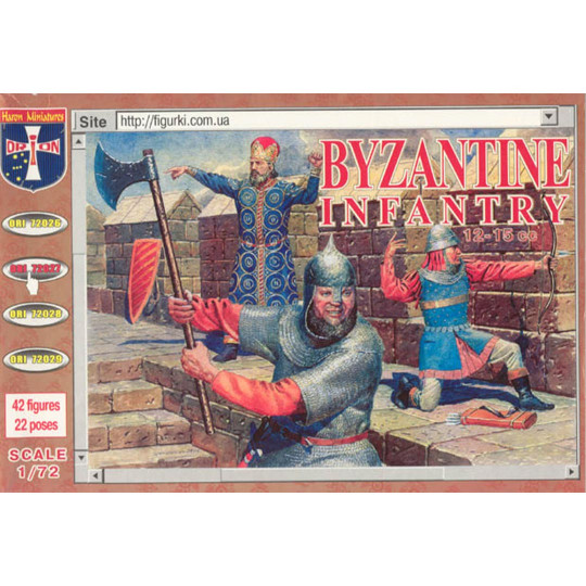 Figurine Byzantine infantry...