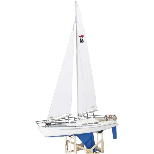 Radio-controlled sailboat...