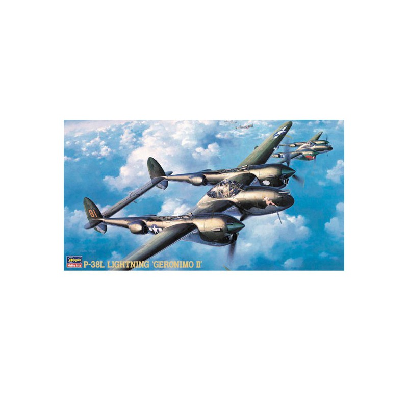 P-38L Lightning plastic plane model | Scientific-MHD
