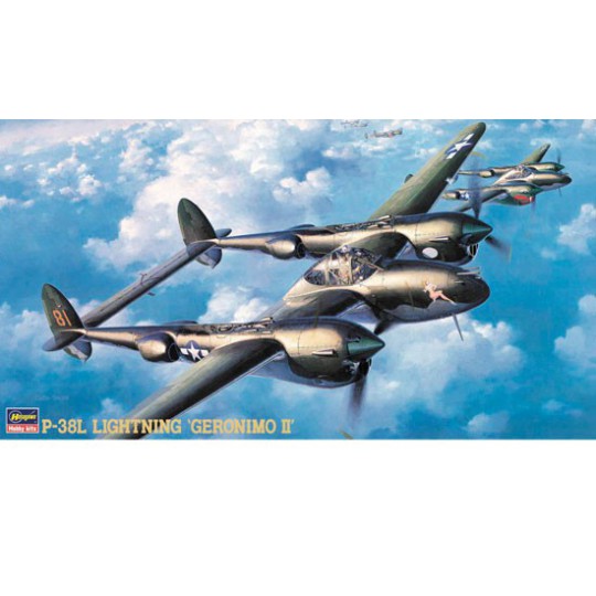 P-38L Lightning plastic plane model P-38L Lightning plastic plane model | Scientific-MHD