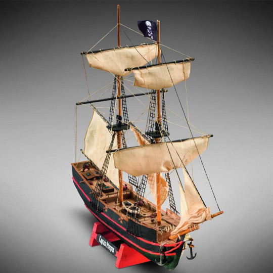 Captain Morgan static boat