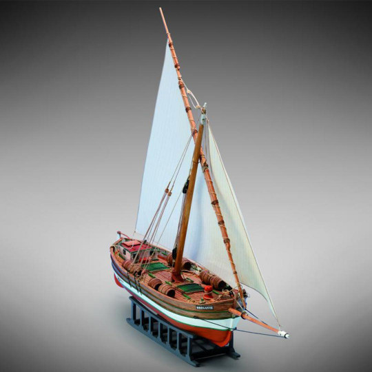 Breganing static boat Il...