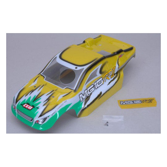 Radio -controlled car accessories MG10 TRUGGY yellow bodywork | Scientific-MHD