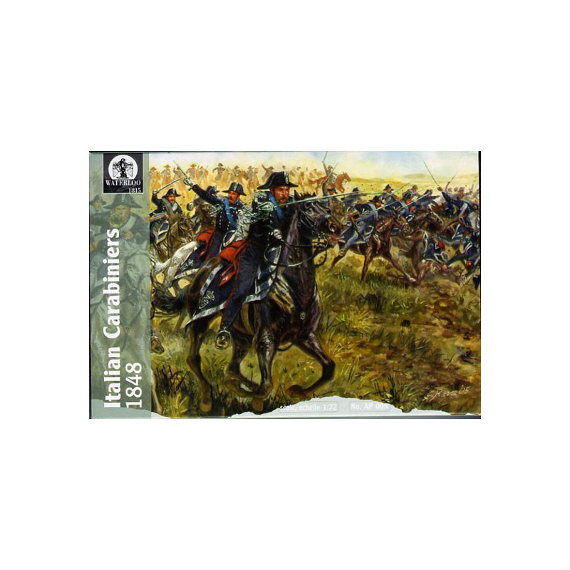 Italian carabinier figurine 1848 1/72 | Scientific-MHD