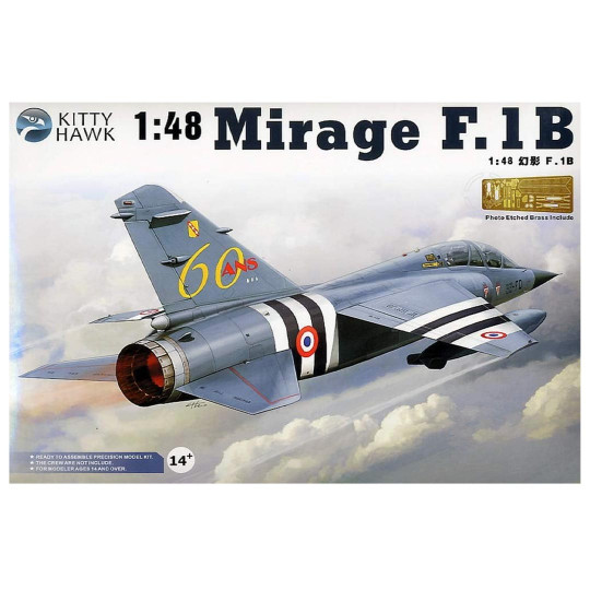 Plastic model of Mirage F1...